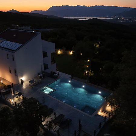 Villa Principium With Infinity Edge Pool&Hot Tub Kotor Kültér fotó