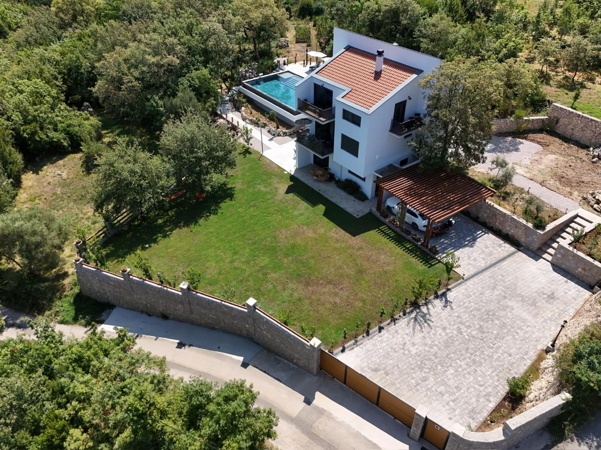 Villa Principium With Infinity Edge Pool&Hot Tub Kotor Kültér fotó