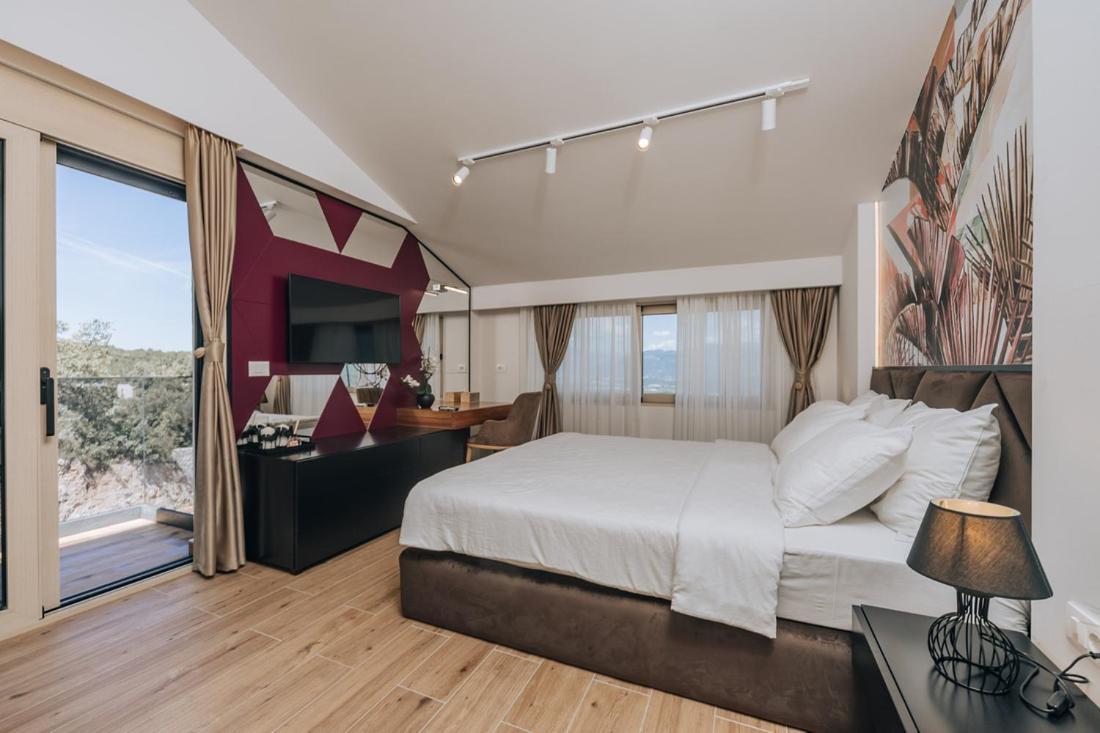 Villa Principium With Infinity Edge Pool&Hot Tub Kotor Kültér fotó